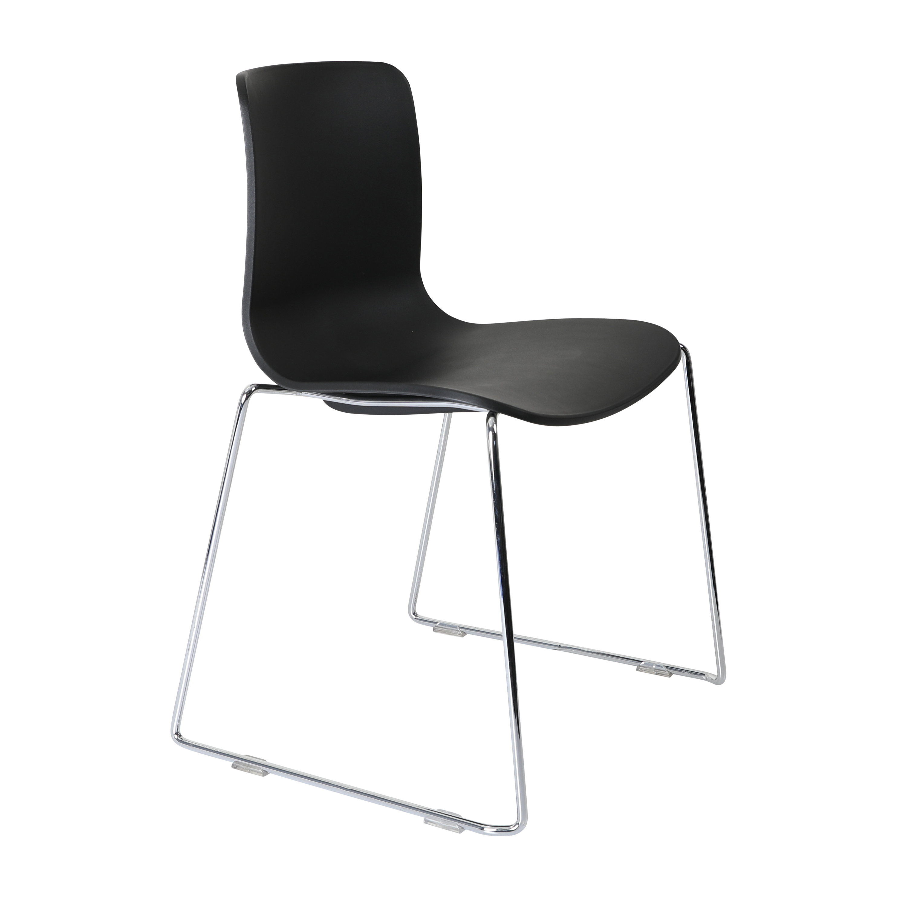 Acti Chair (Black / Sled Base Chrome)